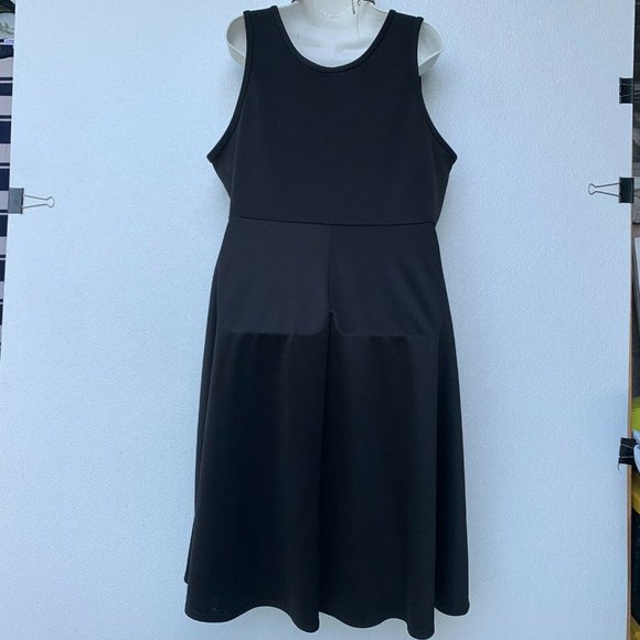 Urban Rose Women's Dress Size 2X Black High Low Ro - Picture 4 of 6